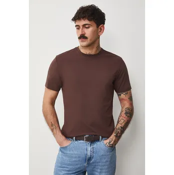 Pánské oblečení Tričko Medicine RS26-TSM041 hnědá 88X, vel. S