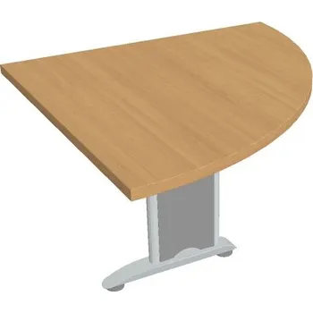 Psací stůl Stůl spojovací pravý FP 901 P - BUK , ŠEDÁ Ral 9006