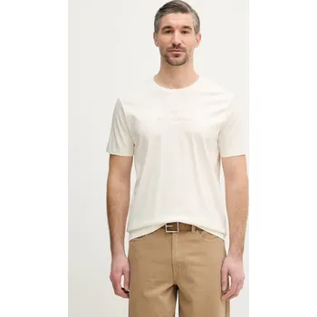 Pánské tričko Bavlněné tričko Paul&Shark 26411026 béžová 08X, vel. XL