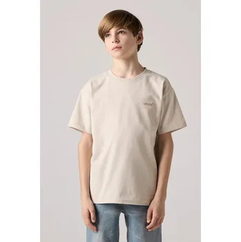 Chlapecké tričko Dětské tričko Levi's RED TAB VINTAGE TEE 9EP595 béžová 80X, vel. 164