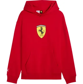 Pánská mikina Ferrari unisex mikina Sportswear s kapucí červená Velikost: XXL