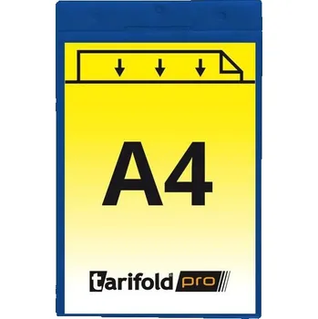 Magnetická identifikační kapsa djois, A4, modrá, 10 ks