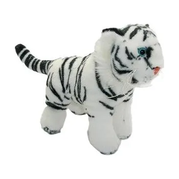 plyšák Plyšový tygr bílý 18 cm - plyšové hračky