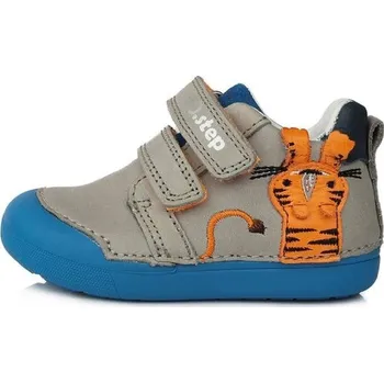 Chlapecké polobotky Celoroční obuv DDstep barefoot S066-317 Grey chlapecké Velikost: 21
