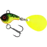 Westin Nástraha Dropbite Tungsten Spin Tail Jig Firetiger - 2,2 cm 18 g
