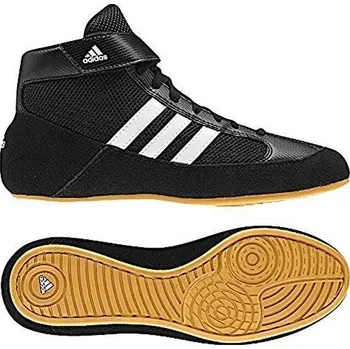 Box Adidas dětská zápasnická obuv HVC K, černá 4.5