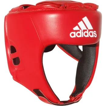 Chránič hlavy na box a bojový sport Adidas boxerská helma Hybrid 50, červená XS