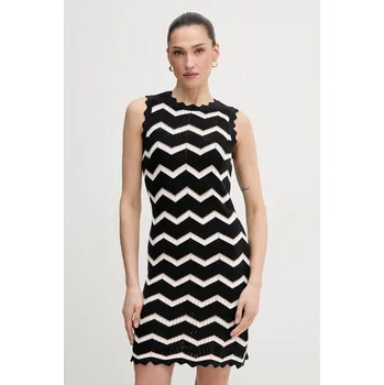 Dámské šaty Bavlněné šaty Dkny DJ6R0205 černá 99X, vel. M