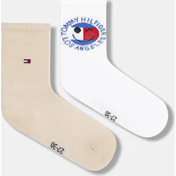 Dětské ponožky Tommy Hilfiger 2-pack 701238509.PPY2 bílá 00A, vel. 35/38
