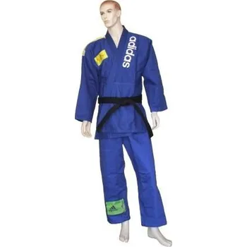Kimono Adidas JJ kimono Brazil 450g, modré 170cm