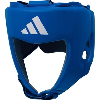 Chránič hlavy na box a bojový sport Adidas boxerská helma IBA, modrá M