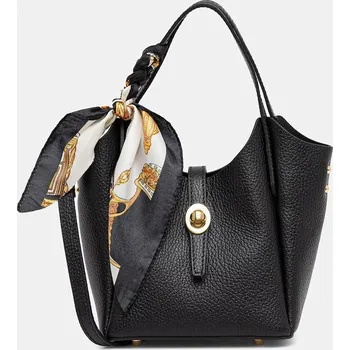 Kabelka Kožená kabelka Answear.LAB a00014.ISR černá 99X, vel. ONE SIZE