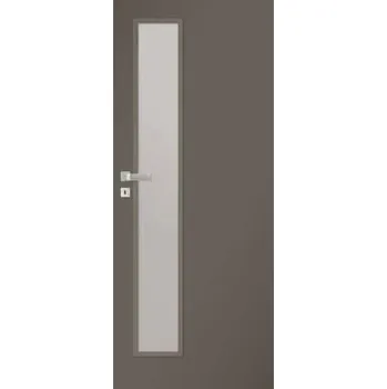 Interiérové dveře Pol-Skone interiérové dveře HAPTIC 04CZ s prosklenou výplní 80P, lava