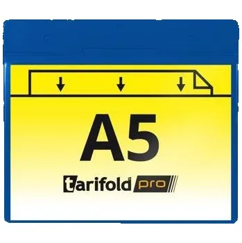 Kancelářský nábytek Magnetická identifikační kapsa djois, A5, na šířku, modrá, 10 ks