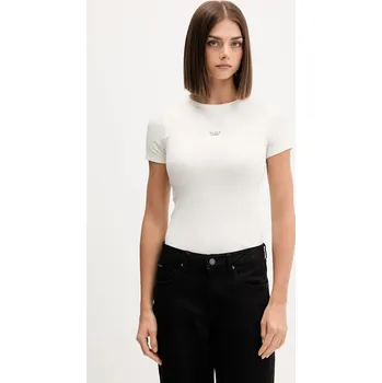 Pánské tričko Tričko Guess Jeans W5BP45.KA0H1 béžová 01X, vel. XL