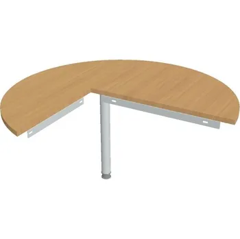 Psací stůl Stůl jednací pravý - GP 22 P P - BUK , ŠEDÁ Ral 9006