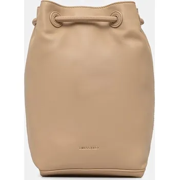 Městský batoh Kožený batoh Trussardi Z617E006563N béžová 08X, vel. ONE SIZE