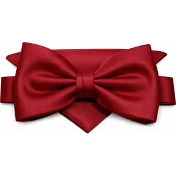 Motýlek Motýlek Brinkleys Classic s kapesníčkem - vínový