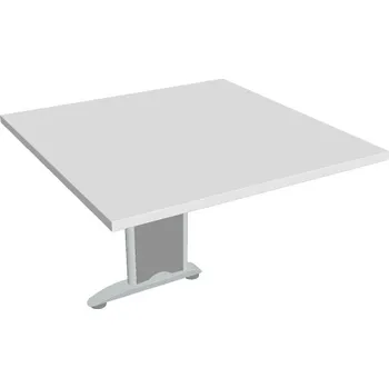 Psací stůl Stůl spojovací - CP 801 - BÍLÁ , ŠEDÁ Ral 9006