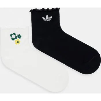 Ponožky adidas Originals 2-pack KD8372 černá 99X, vel. 34/36