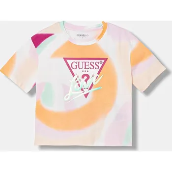 Dětské tričko Guess J6GI03.K6YW4.PPY2.M oranžová 20X, vel. 158-166