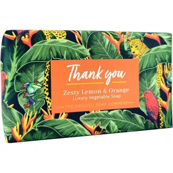 Mýdlo English Soap Company Citron & Mandarinka Tuhé mýdlo, 190 g