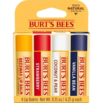 Péče o rty Burt's Bees Sada 4 balzámů na rty Best of Burt´s Bees