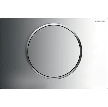 Splachovací tlačítko Geberit Sigma 10 115.758.KH.5 ovládací tlačítko pochromovaná lesklá / matná / lesklá