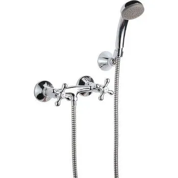 Vodovodní baterie Raf Rio II RK1181A sprchová nástěnnná baterie s příslušenstvím, r. 100 mm