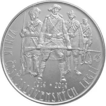 Česká republika. 200 Kč 2014. Založení československých legií. Běžná kvalita.