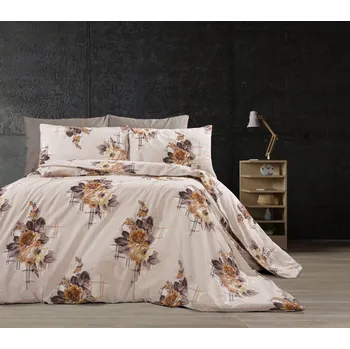 Povlečení Bavlněné povlečení Zlatý květ Velikost: 70x90, 140x220 cm