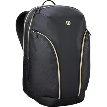Míčový sport Batoh na rakety Wilson Defy V1 Padel Backpack Black/Gold