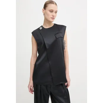 Dámská vesta Vesta s příměsí lnu Day Birger et Mikkelsen Marlin DAY65243539 černá 99X, vel. 38