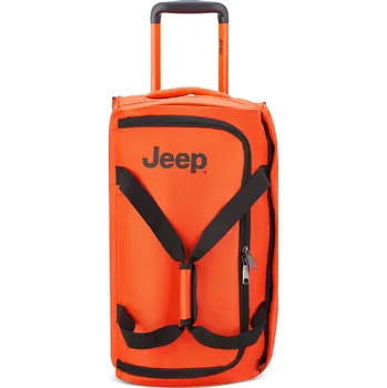 Cestovní taška Cestovní taška na kolečkách Delsey X JEEP JS009D 55 cm 374121025 - oranžová 45 l