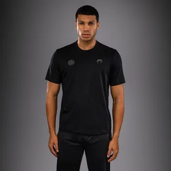 Pánské oblečení Pánské triko VENUM x Roger Gracie Academy - černé - VENUM-06058-001 Velikosti: XXL