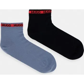 Ponožky HUGO 2P SH TAPE CC 2-pack 50516390 modrá 55X, vel. 39-42