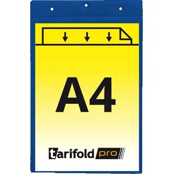 Kancelářský nábytek Identifikační kapsa djois, A4, modrá, 10 ks