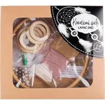 Kreativní sada lapač snů Ø20 cm Balení: 1 ks, Varianta: 4 pudrová - 8596475195720