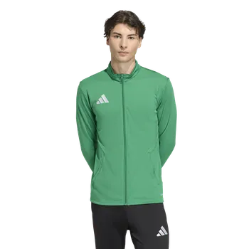 Tepláková bunda s dlouhým zipem Adidas Entrada 26 zelená Velikost: 128