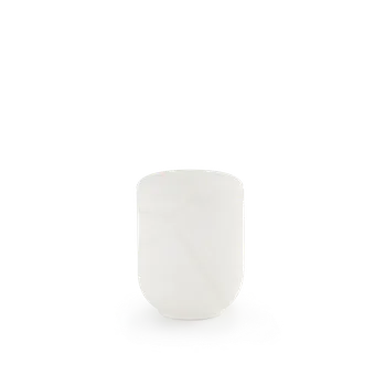 Smuteční dekorace Zvířecí urna Alabaster - Bílá 0,5l