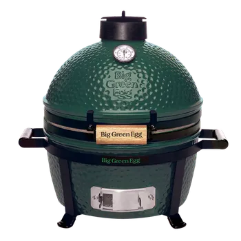 Zahradní gril Gril na dřevěné uhlí MINIMAX, zelená, Big Green Egg