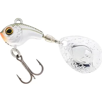 Westin Nástraha Dropbite Tungsten Spin Tail Jig Clear Olive - 1,6 cm 7 g