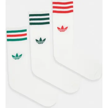 Pánské ponožky Ponožky adidas Originals 3-pack KD8239 béžová 01X, vel. 34/36
