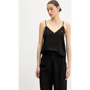 Dámská halenka Halenka Tommy Jeans DW0DW20604 černá 99X, vel. S