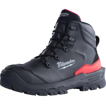 Pracovní obuv Bezpečnostní boty MILWAUKEE Armourtred™ S3S 1M110111W – kožené, černé, EU 45