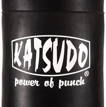 Box Katsudo kožený boxovací pytel Clasic, černý 100x35