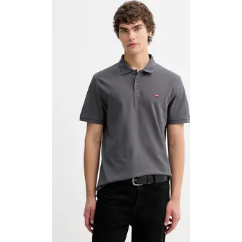 Pánské tričko Bavlněné polo tričko Levi's LEVIS HM POLO 35883.0352 šedá 90X, vel. L