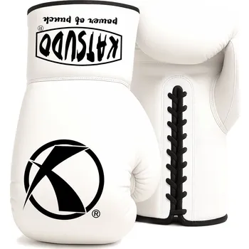 Boxerské rukavice Katsudo boxerské rukavice Mega Jumbo, bílé