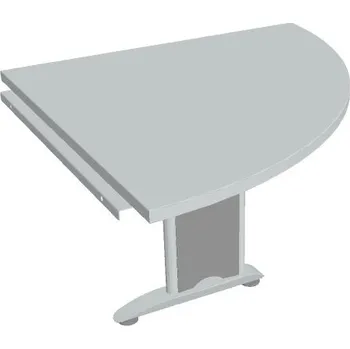 Psací stůl Stůl spojovací pravý - CP 901 P - ŠEDÁ , ŠEDÁ Ral 9006