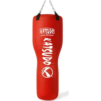 Boxovací pytel Katsudo boxovací pytel Chaindrop ve tvaru trychtýře s řetězem, červený 90x42x32